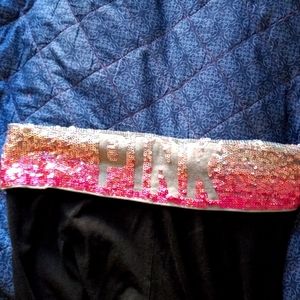 Vs pink bling leggings size medium
